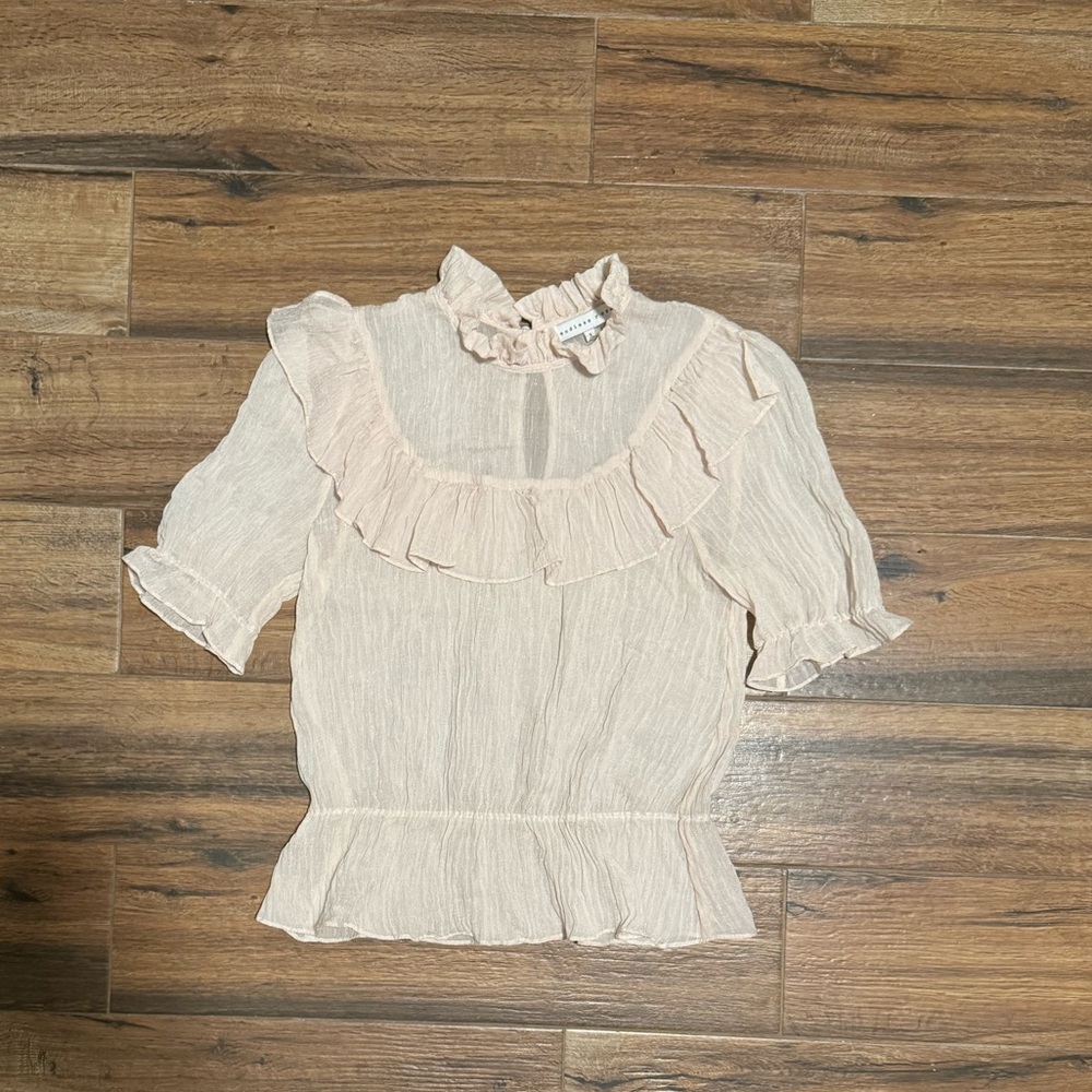 NWOT Anthropology English Rose Blouse